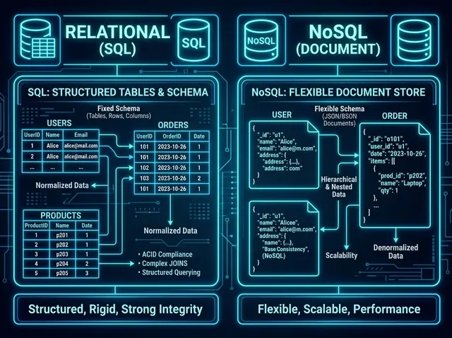Choosing the Right Database: PostgreSQL vs. MongoDB