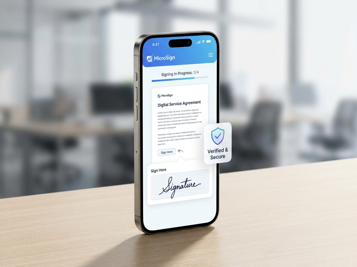 MicroSign digital e-signature platform